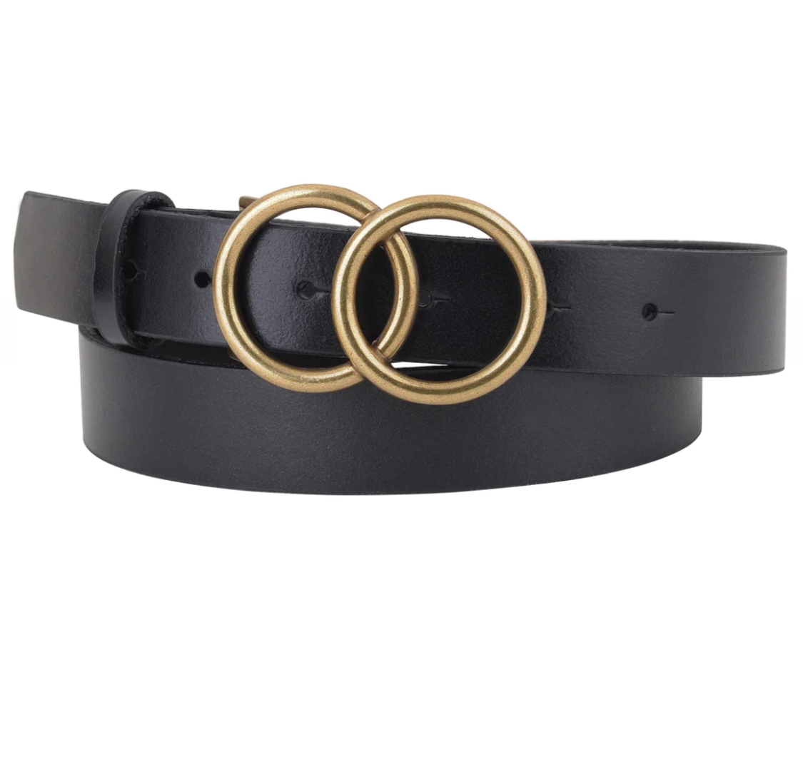 Double Circle Buckle Belt