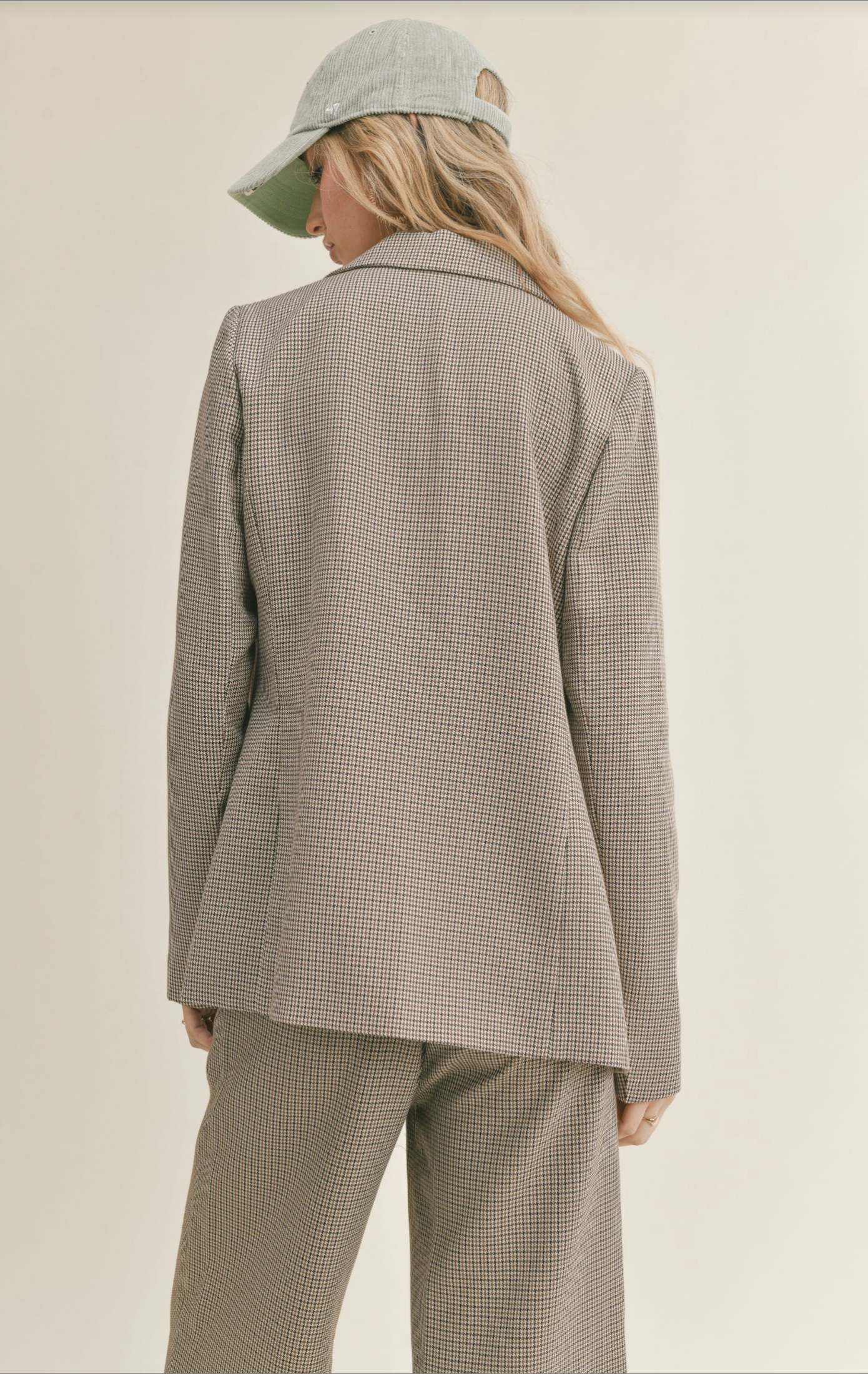 Mirabel Houndstooth Blazer
