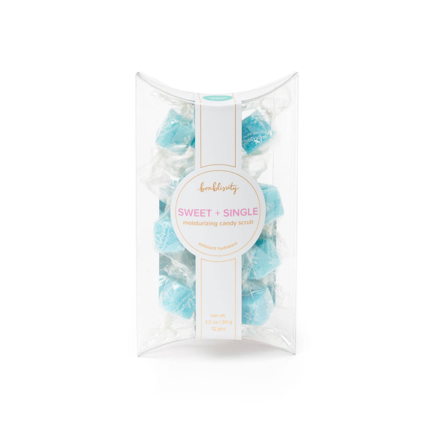 Bonblissity - Mini Me Sugar Cube Candy Scrub - Ocean Mist