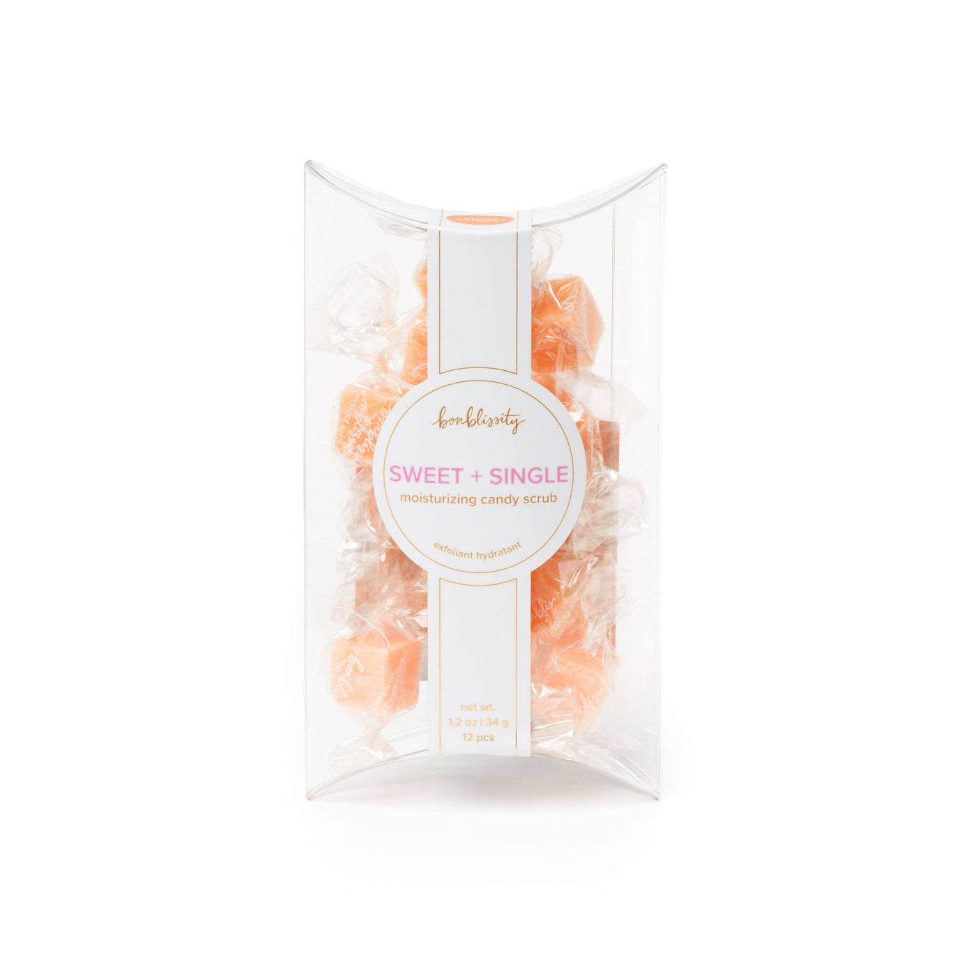 Bonblissity - Mini Me Sugar Cube Candy Scrub - Sweet Satsuma